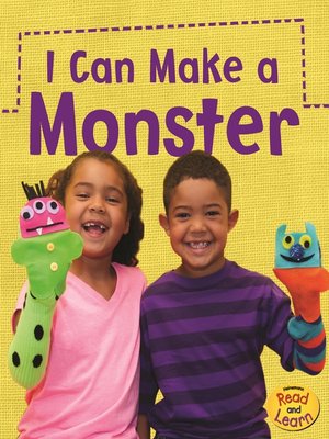 cover image of I Can Make a Monster